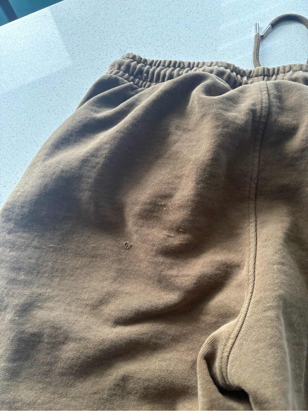 Jordan men’s Brown Jogger Sweatpants - Picture 6 of 7